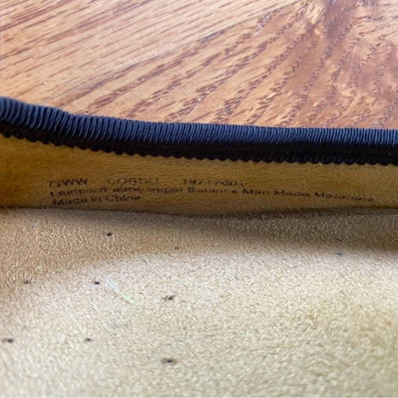 Naturalizer Women’s Black Cordo Ballet Flats Size 7.5 W - Picture 6 of 6